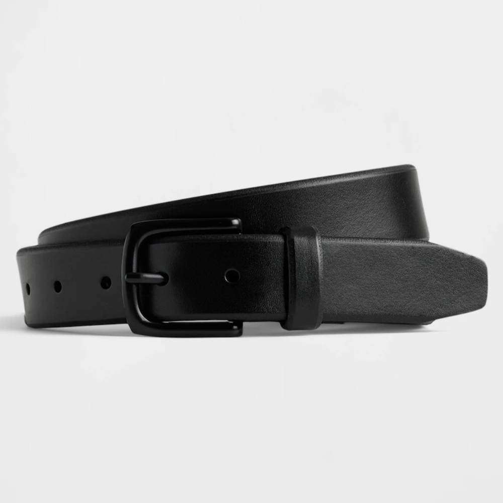 Gap Classic Men's Black Leather Belt 40